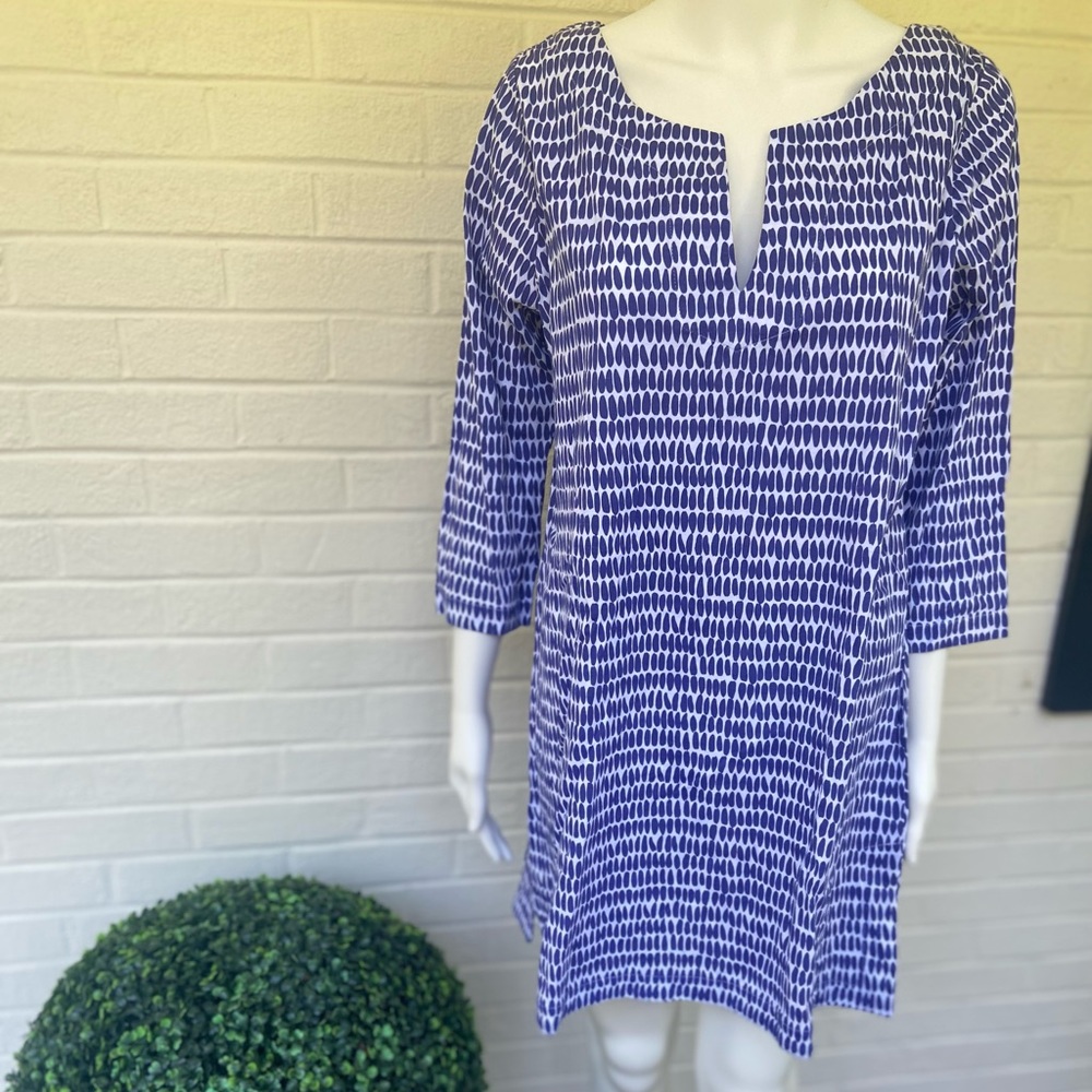 Cute blue dress! 100% cotton, size small